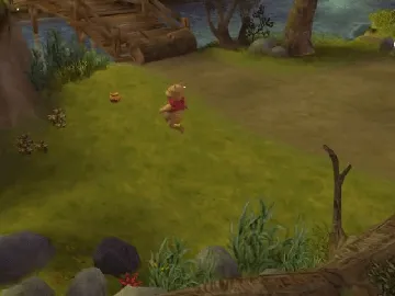 Disney's Winnie the Pooh's Rumbly Tumbly Adventure screen shot game playing
